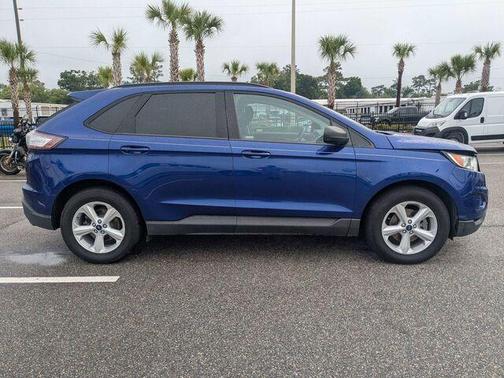 Blue Metallic 2015 Ford Edge SE