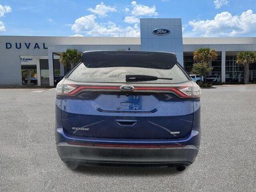 Blue Metallic 2015 Ford Edge SE