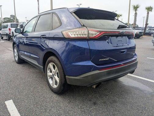 Blue Metallic 2015 Ford Edge SE