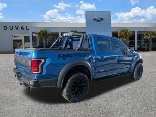 Blue Metallic 2020 Ford F-150 Raptor