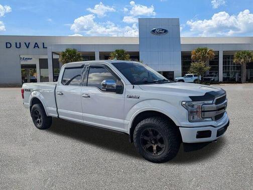 Star White 2020 Ford F-150 Platinum