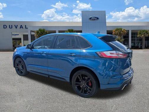 Blue Metallic 2019 Ford Edge ST