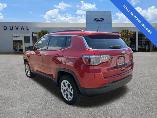 Red 2025 Jeep Compass Latitude