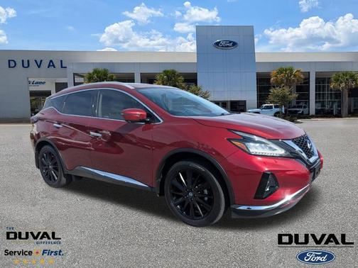 Red 2020 Nissan Murano SL