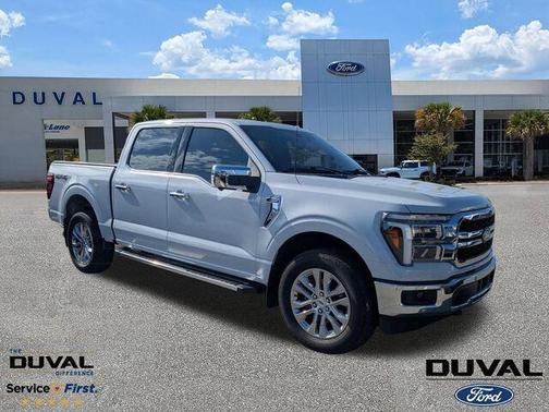 Space White Metallic 2025 Ford F-150 Lariat