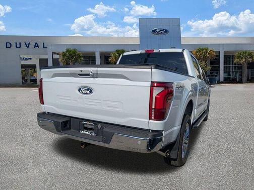Space White Metallic 2025 Ford F-150 Lariat