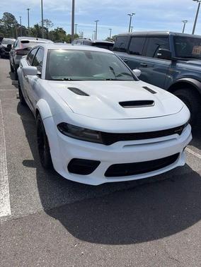 White Knuckle Clearcoat 2021 Dodge Charger Scat Pack
