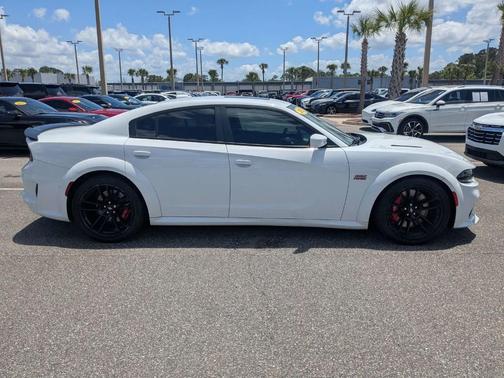 White Knuckle Clearcoat 2021 Dodge Charger Scat Pack