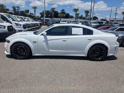 White Knuckle Clearcoat 2021 Dodge Charger Scat Pack