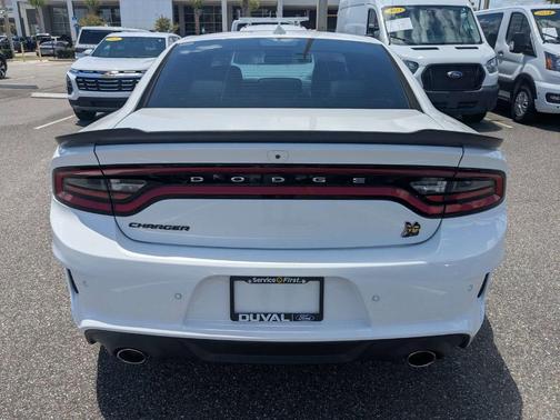 White Knuckle Clearcoat 2021 Dodge Charger Scat Pack