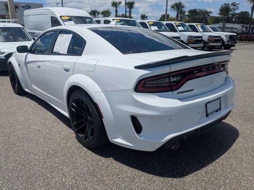 White Knuckle Clearcoat 2021 Dodge Charger Scat Pack