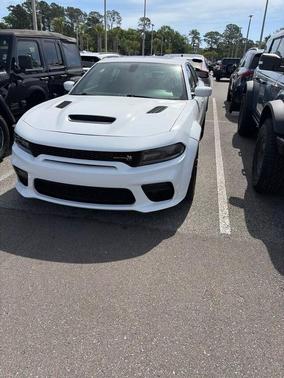 White Knuckle Clearcoat 2021 Dodge Charger Scat Pack