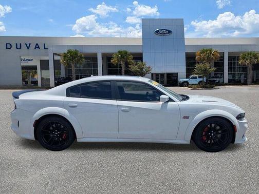 White Knuckle Clearcoat 2021 Dodge Charger Scat Pack