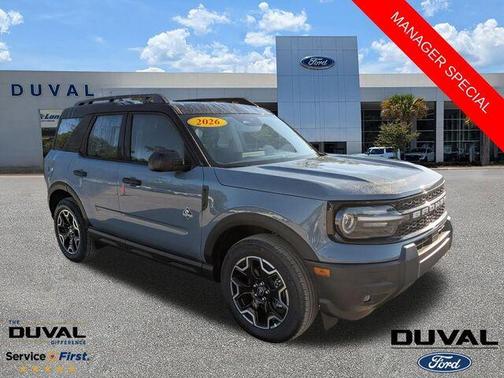 Azure Gray Metallic 2026 Ford Bronco Sport Outer Banks