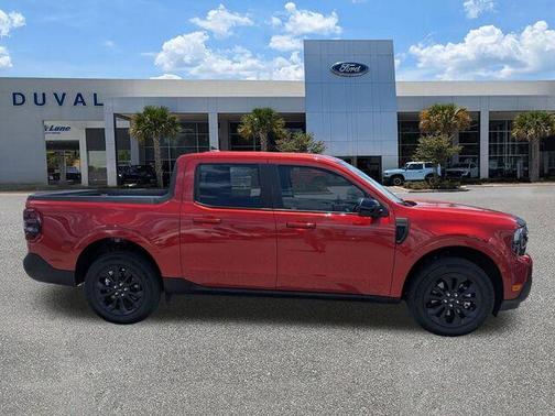 Hot Pepper Red Metallic Tinted Clearcoat 2024 Ford Maverick Lariat