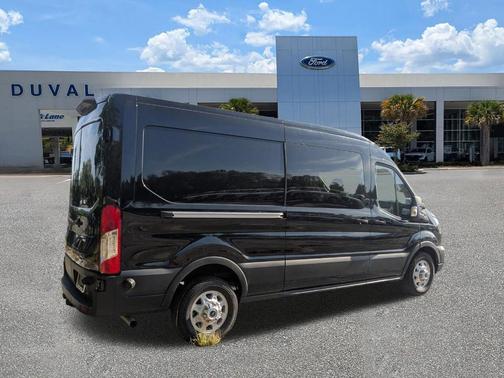 Agate Black Metallic 2025 Ford Transit-250 148 WB Medium Roof Cargo