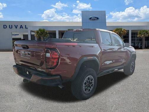 Volcanic Red 2023 GMC Canyon AT4X
