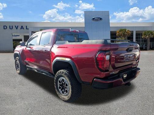 Volcanic Red 2023 GMC Canyon AT4X