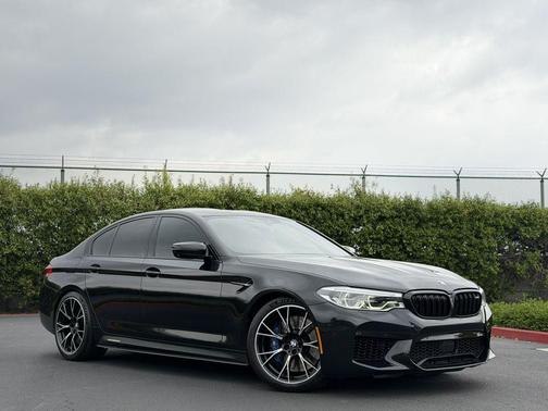 Black 2019 BMW M5 Competition
