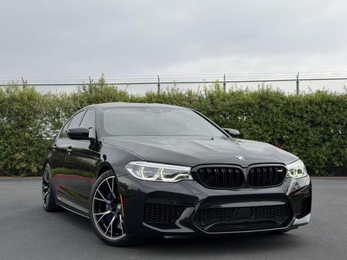 Black 2019 BMW M5 Competition