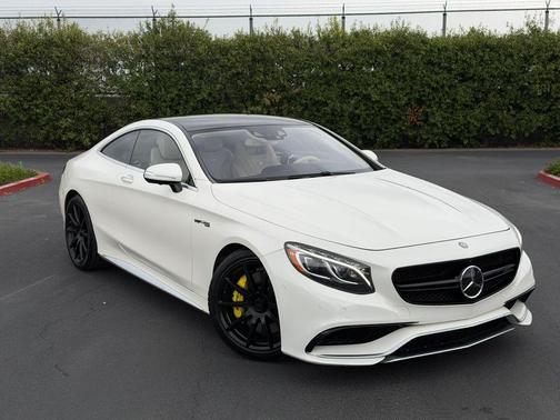 White 2015 Mercedes-Benz S-Class S 63 AMG