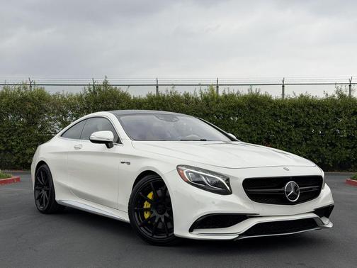 White 2015 Mercedes-Benz S-Class S 63 AMG