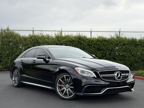 Black 2015 Mercedes-Benz CLS-Class 63 AMG S-MODEL
