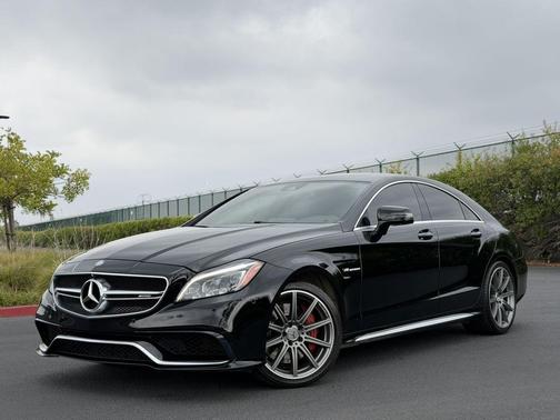 Black 2015 Mercedes-Benz CLS-Class 63 AMG S-MODEL