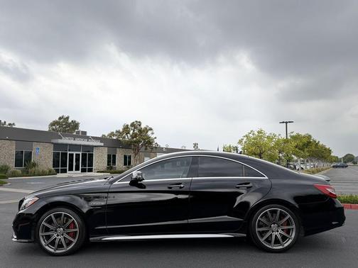 Black 2015 Mercedes-Benz CLS-Class 63 AMG S-MODEL
