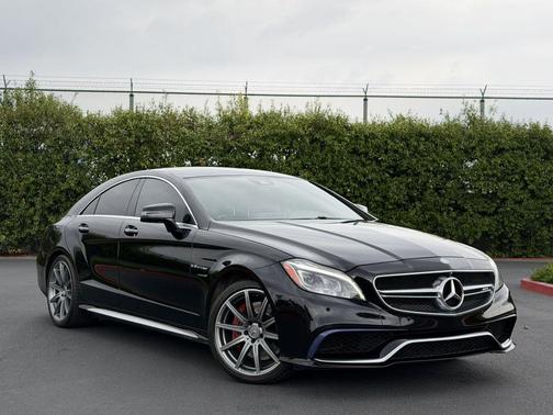 Black 2015 Mercedes-Benz CLS-Class 63 AMG S-MODEL