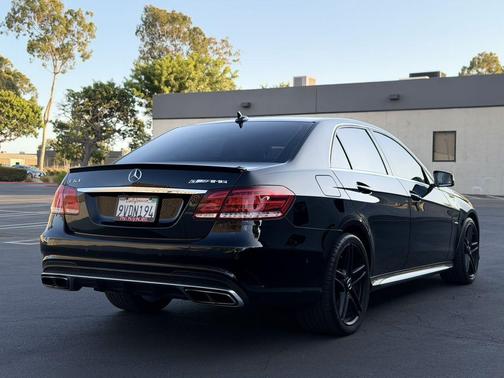 Black 2015 Mercedes-Benz E-Class E 63 AMG S-Model 4MATIC