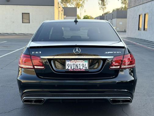 Black 2015 Mercedes-Benz E-Class E 63 AMG S-Model 4MATIC