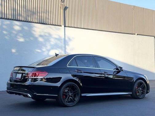 Black 2015 Mercedes-Benz E-Class E 63 AMG S-Model 4MATIC