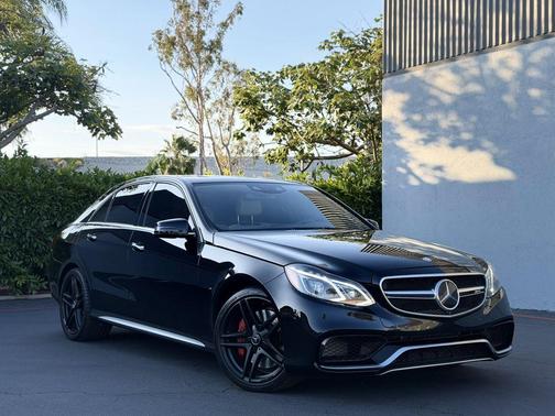 Black 2015 Mercedes-Benz E-Class E 63 AMG S-Model 4MATIC
