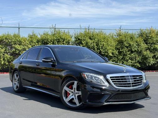 Black 2015 Mercedes-Benz S-Class S 63 AMG