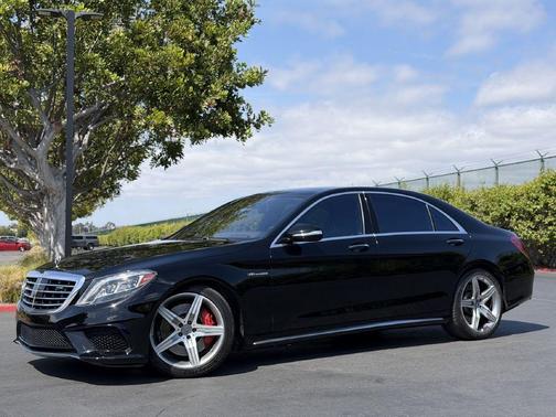 Black 2015 Mercedes-Benz S-Class S 63 AMG