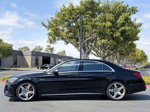 Black 2015 Mercedes-Benz S-Class S 63 AMG