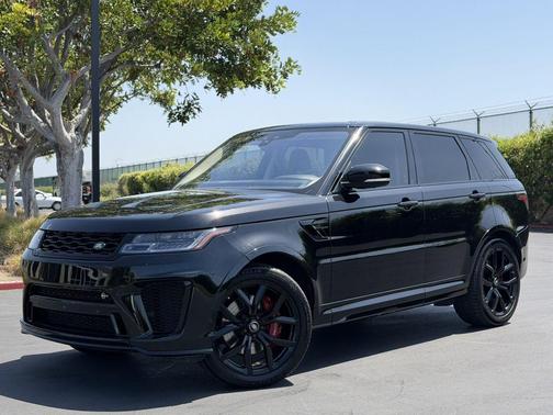 Santorini Black 2019 Land Rover Range Rover Sport 5.0L Supercharged SVR