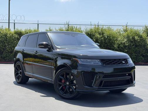 Santorini Black 2019 Land Rover Range Rover Sport 5.0L Supercharged SVR