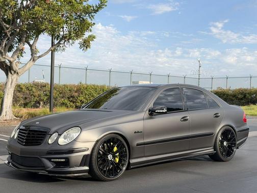 Gray 2008 Mercedes-Benz E-Class E 63 AMG