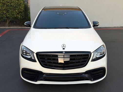 White 2020 Mercedes-Benz AMG S 63 Base 4MATIC