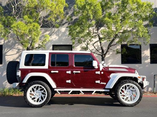 Red 2021 Jeep Wrangler Unlimited Sport