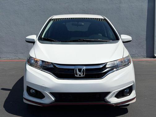 White 2018 Honda Fit Sport