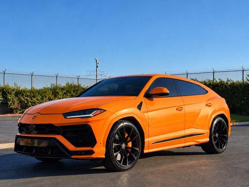 Orange 2021 Lamborghini Urus
