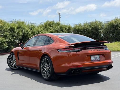 Orange 2023 Porsche Panamera GTS