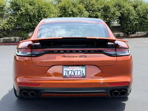 Orange 2023 Porsche Panamera GTS