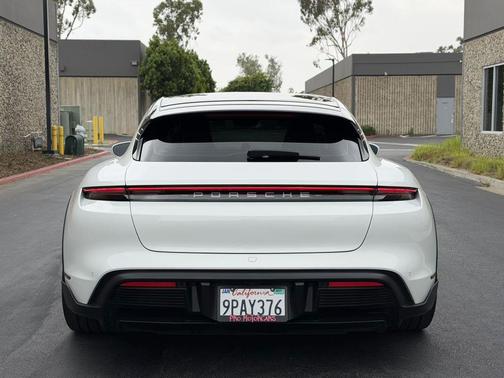 White 2022 Porsche Taycan 4S