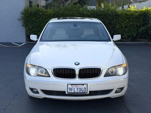 White 2006 BMW 750 Li