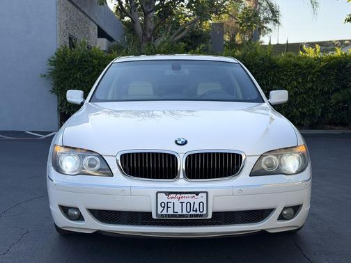 White 2006 BMW 750 Li