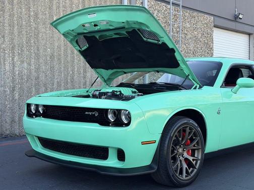 Green 2016 Dodge Challenger SRT Hellcat